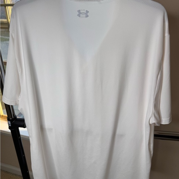 Under Armour Men’s Performance Polo Shirt XL White Loose Fit - Picture 3 of 3